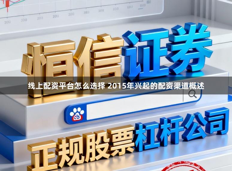 线上配资平台怎么选择 2015年兴起的配资渠道概述