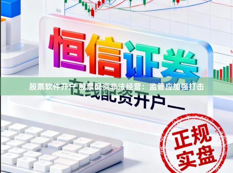 股票软件开户 股票配资非法经营：监管应加强打击